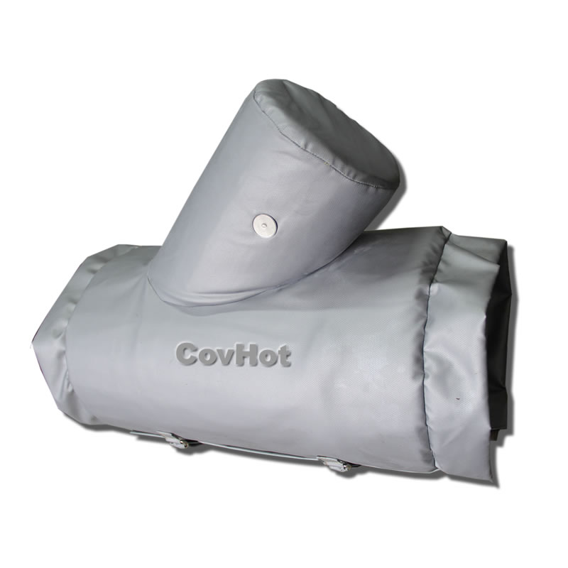 工业蓝氏（Y型）过滤器保温套 过滤器可拆卸保温衣