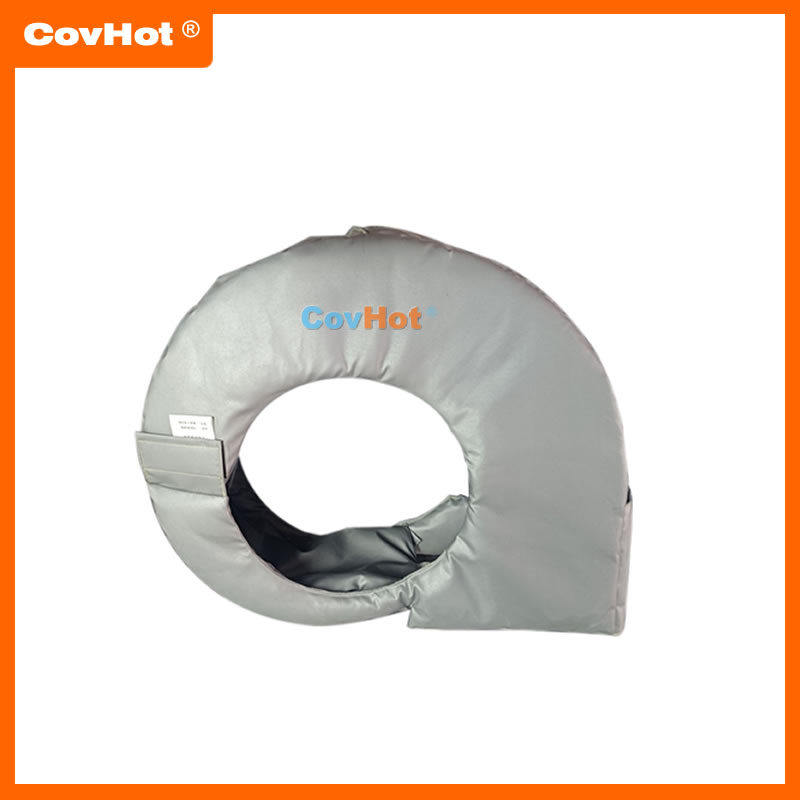 工业风机可拆卸式保温衣，耐高温防火耐酸碱